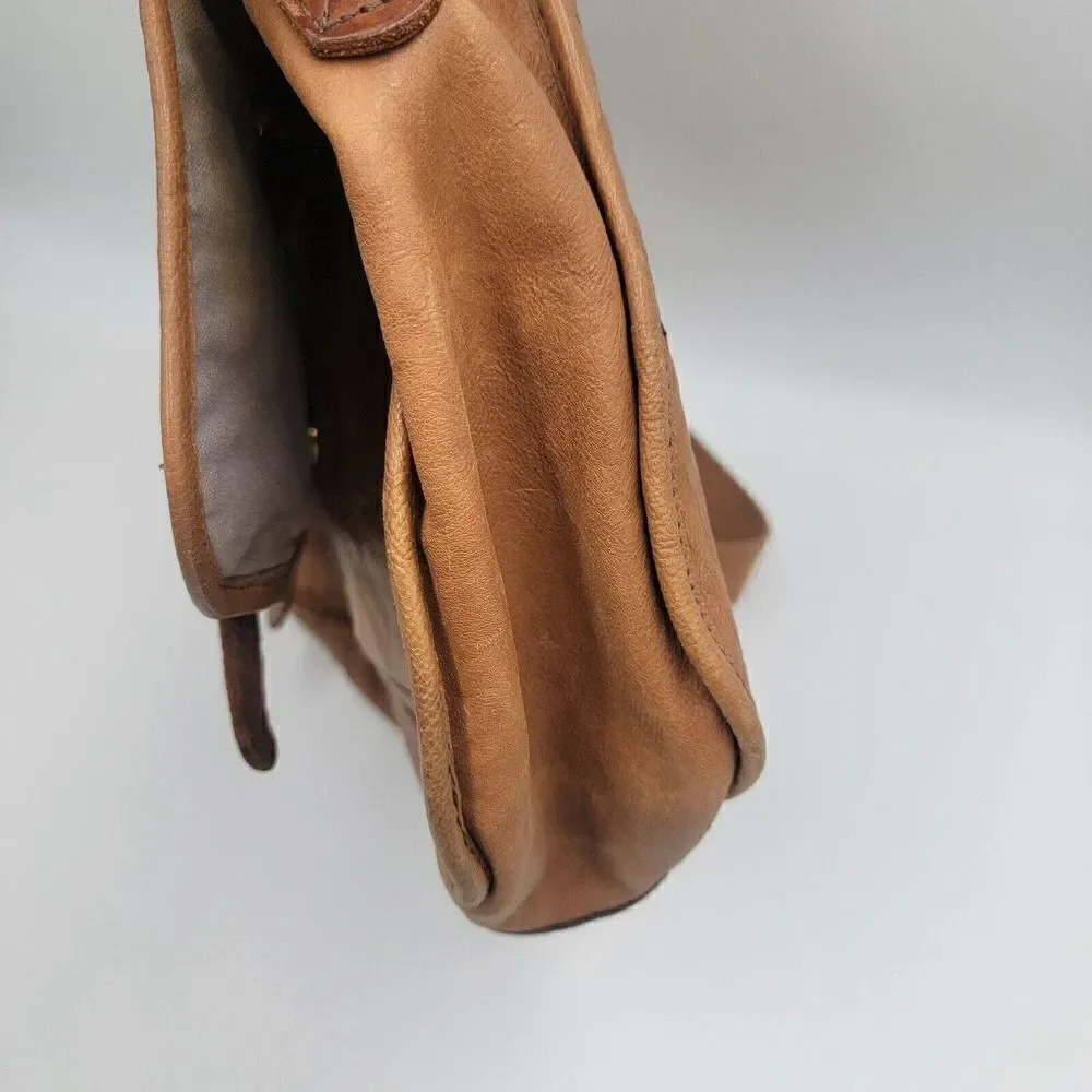 Fossil Beautiful Leather Vintage‎ Reissue Messenger Crossbody Satchel Bag ZB4617